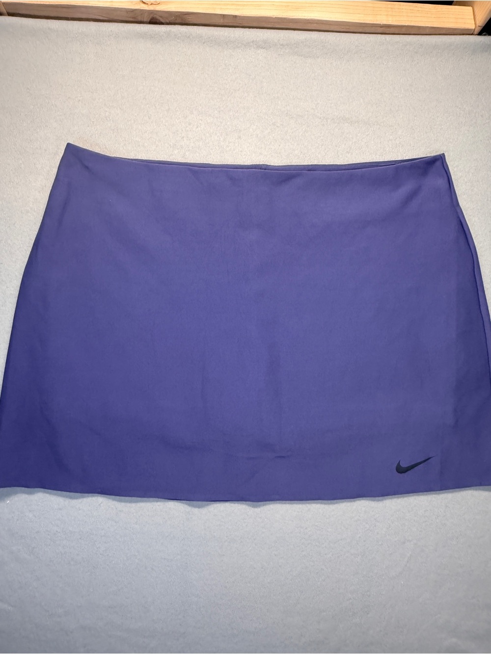 Nike Women's Purple Athletic Mini Skirt with nike Black Swoosh size XL #0113